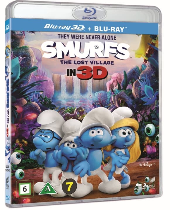 Smølferne – Den hemmelige landsby (3D Blu-ray + Blu-ray)