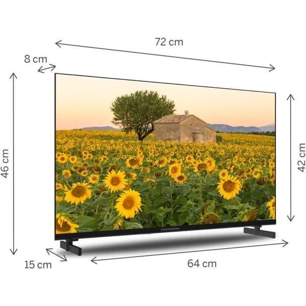 THOMSON 32HA2S13 - 32" (81 cm) LED-TV - HD - Android Smart TV - 3xHDMI 1.4