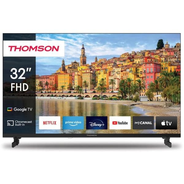 Thomson 32" (81 cm) Fhd LED Google TV Svart