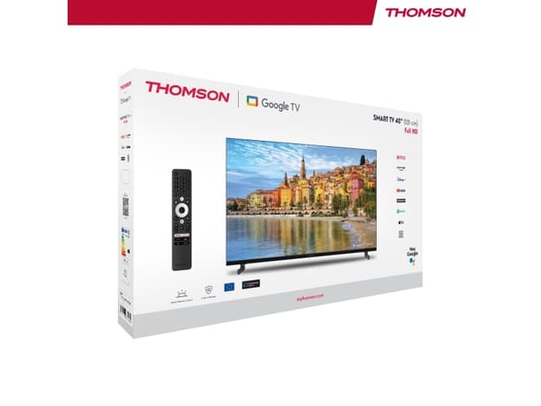 Thomson G63 Series 40FG2S14, 101.6 cm (40"), 1920 x 1080 pixels, LED, Smart TV, Wi-Fi, Black