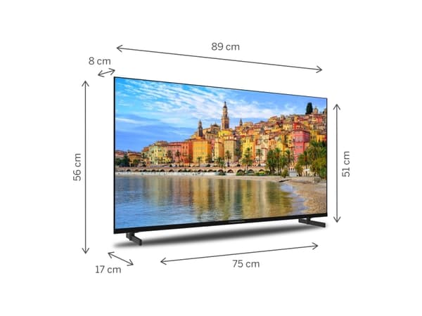 Thomson G63 Series 40FG2S14, 101.6 cm (40"), 1920 x 1080 pixels, LED, Smart TV, Wi-Fi, Black