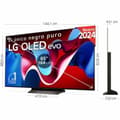 Miniatyrbillede 3 af 6: Smart TV LG OLED65C44LA.AEU 4K Ultra HD 65" OLED