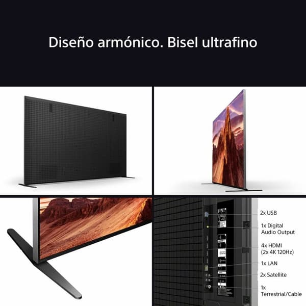 Smart TV Sony K85XR90PAEP 4K Ultra HD 85" QLED
