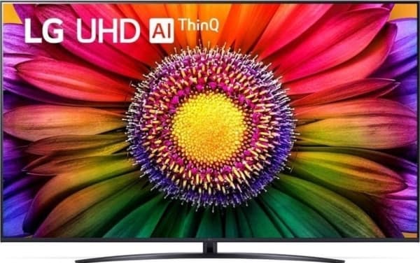 LG 43UR81003LJ - 43" Diagonalklasse UR81 Series LED-bakgrunnsbelyst LCD TV - Smart TV - webOS, ThinQ AI - 4K UHD (2160p) 3840 x 2160 - HDR - Direct L