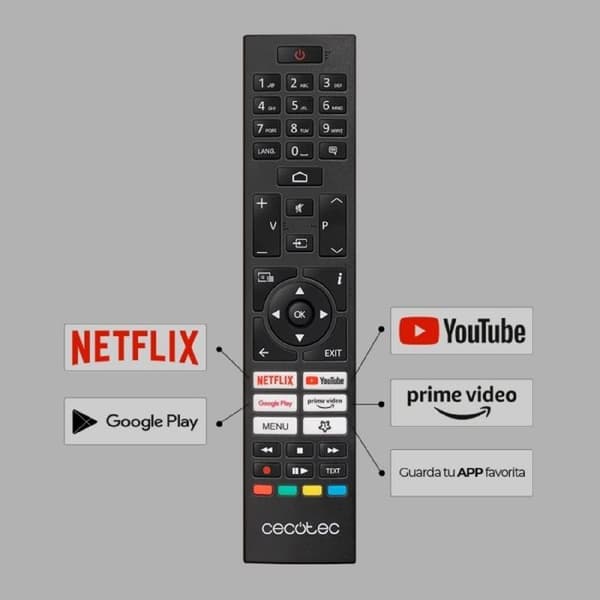 Cecotec QLED TV V1+ serie VQU11070+