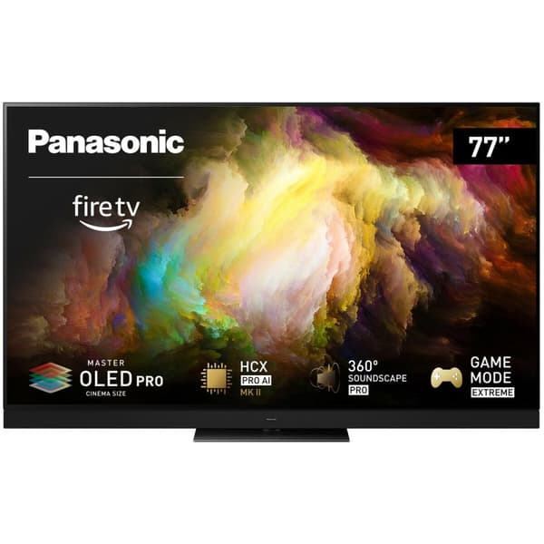 Smart TV Panasonic TV77Z93AEG 4K Ultra HD 77" HDR OLED NVIDIA G-SYNC Svart
