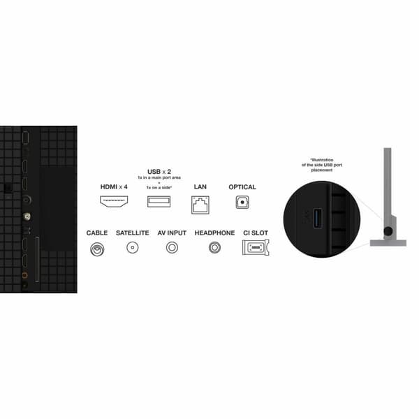 KÄYTETTY Smart TV TCL 98C655 98" 4K Ultra HD LED QLED (Kunnostetut Tuotteet A)