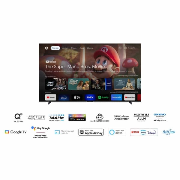 BRUGT Smart TV TCL 98C655 98" 4K Ultra HD LED QLED (Refurbished A)