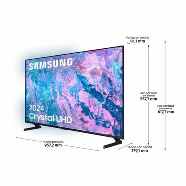 BRUGT Smart TV Samsung TU43CU7095UXXC 43" 4K Ultra HD LED HDR (Refurbished A)