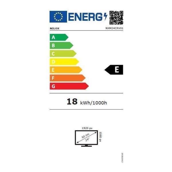 NILOX NXM24CRV01 24" LED FullHD 165Hz Curva