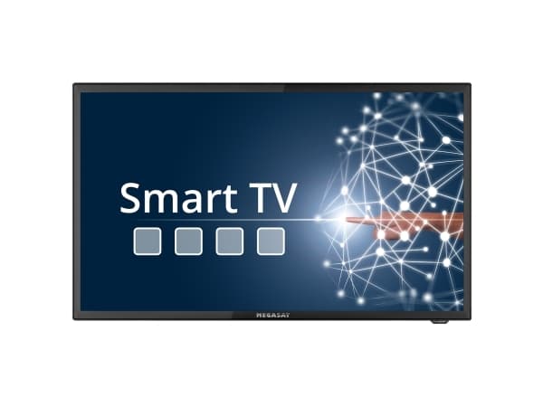 Megasat Royal Line IV 24 Smart, 61 cm (24"), 1920 x 1080 piksler, LED, Smart TV, Wi-Fi, Sort Sort