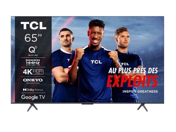 TCL 65C75B, 165.1 cm (65"), 3840 x 2160 pixels, QLED Pro, Smart TV, Wi-Fi, Titanium Titaani