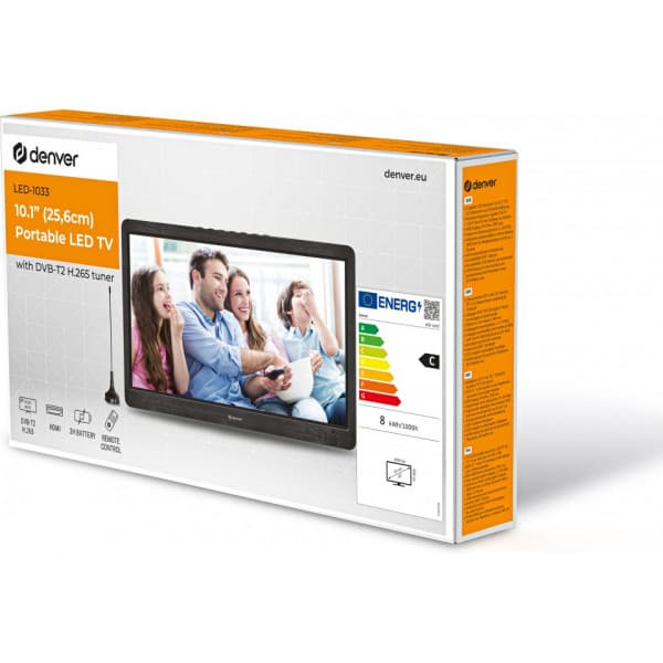 Denver LED-1033 10,1" kannettava TV