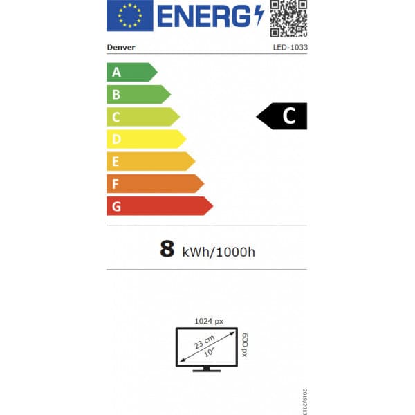 Denver LED-1033 10,1" kannettava TV