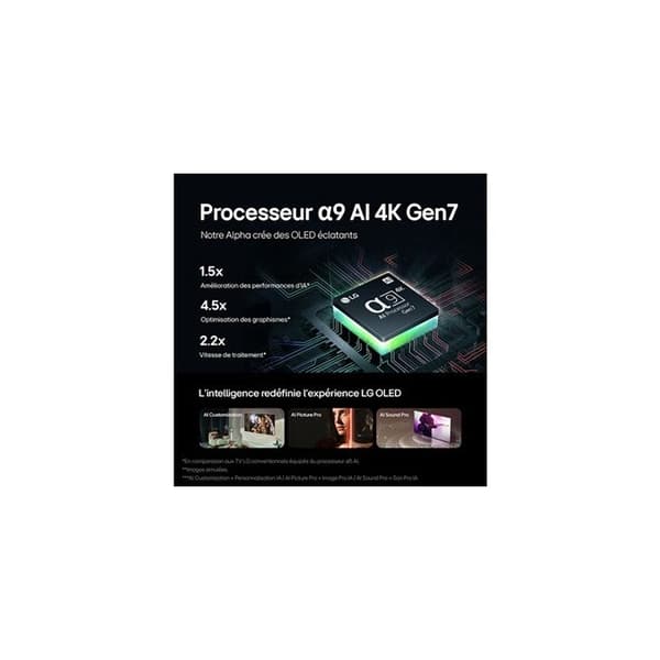 LG OLED TV 4K 195 cm OLED77C4 evo