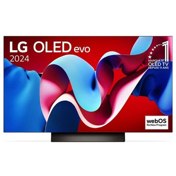 LG OLED48C4 OLED TV - 4K Ultra HD - Dolby Atmos &amp; Vision - 121cm Svart