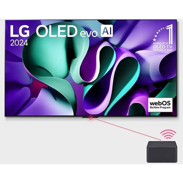 LG TV OLED OLED65M4 2024 Silver