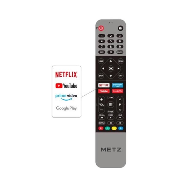 METZ TV 24'' (60 cm) LED HD Android TV 9.0 med DVB/C/T2/S2 MTC6-serien