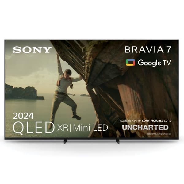189 cm (75') skärm - 4K UHD - QLED XR MiniLed, Acoustic Multi-Audio: ljudet verkar komma från handlingen på skärmen, Comp Cinema Pack