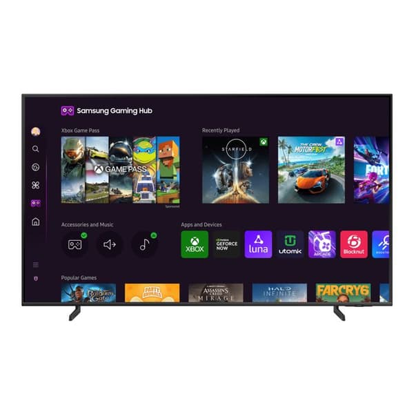 TV QLED 4K - SAMSUNG - TQ75Q64D - 75 tum - Smart TV Tizen - Tunn design 25 mm