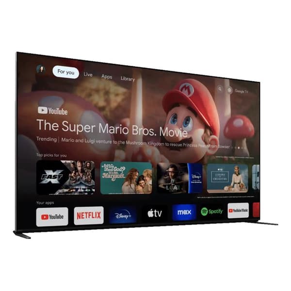 TV QLED - Sony - Bravia 9 65XR90 - 164 cm - 4K UHD - Smart TV