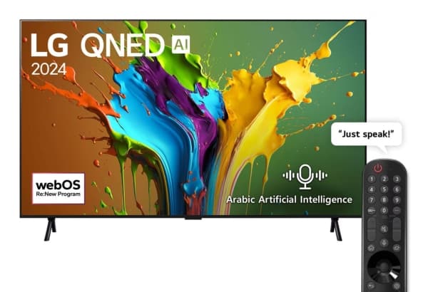 LG QNED 98QNED89T6A, 2,49 m (98"), 3840 x 2160 piksler, QNED, Smart TV, Wi-Fi, Sort