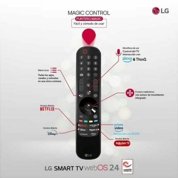 BRUKT Smart TV LG C4 SERIES 77" 4K Ultra HD HDR OLED NVIDIA G-SYNC (Fikset A)