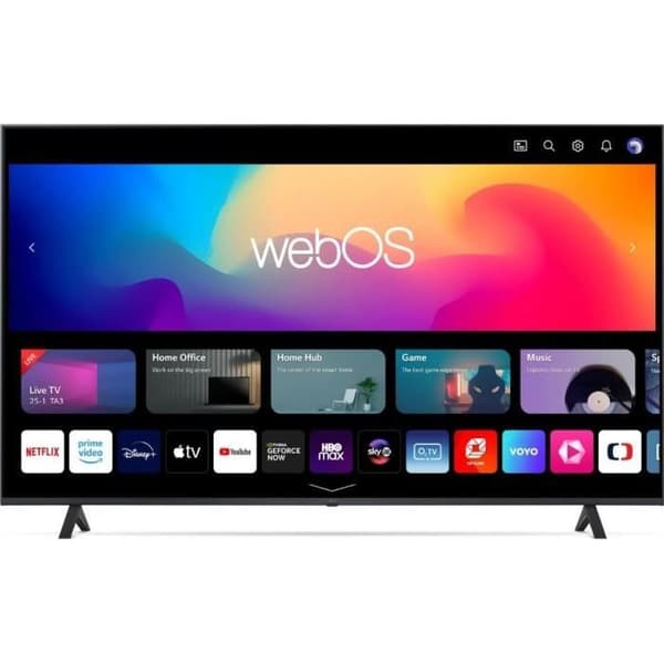 LG 55UR78003 - 55'' (140 cm) LED-TV - 4K UHD 3840x2160 - HDR 10 - WebOS-ansluten TV - 3xHDMI Svart