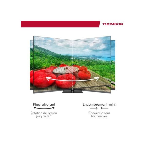 TV LED - Thomson - 65UG5C14 - 4K UHD - Dolby Atmos - Smart TV 65 tum