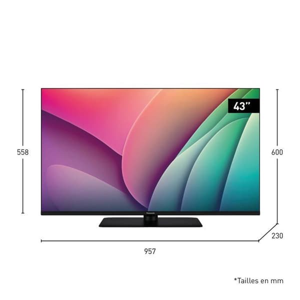 TV - PANASONIC - 43W80AEZ - 43 Tum - 4K Ultra HD - Dolby Vision &amp; Atmos - Smart TV