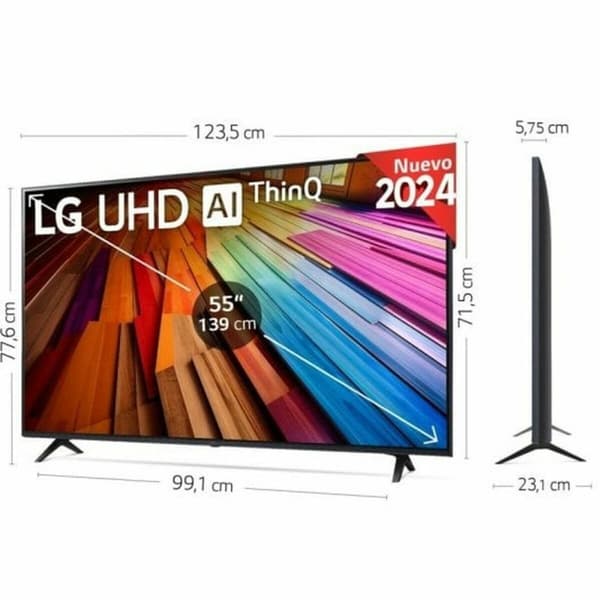 Smart TV LG 55UT80006LA 55" 4K Ultra HD LED HDR D-LED