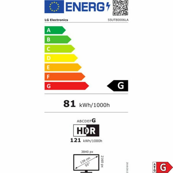 Smart TV LG 55UT80006LA 55" 4K Ultra HD LED HDR D-LED