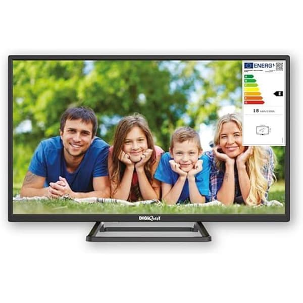 Digiquest TV24 LCD-TV - Dubbel marksänd och satellitmottagare - Tivùsat-certifierad
