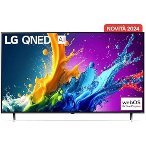 TV QNED 50" - LG - 50QNED80T6A - 4K UHD - Smart TV - 3 HDMI Blå