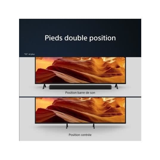 SONY KD-65X75WL 4K 164 cm LED-tv - Smart TV - Dolby Atmos-ljud - Vit