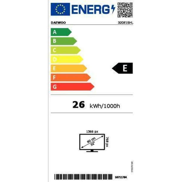 Television Daewoo 32DE15HL HD 32" LED