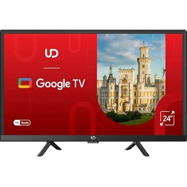 TV UD 24 24GW5210S HD D-LED DVB-T/T2/C - Svart - 1080p (Full HD) - Smart TV - Böjd skärm - HDR-kompatibel