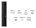 Miniatyrbilde 5 av 5: TCL C6K 55C6K TV 139.7 cm (55&quot;) 4K Ultra HD Smart TV Wi-Fi Metallic
