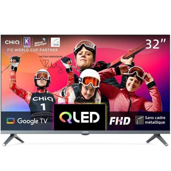 QLED-TV - CHiQ - L32QM8G - 32 tum - FHD - HDR10 - Google TV