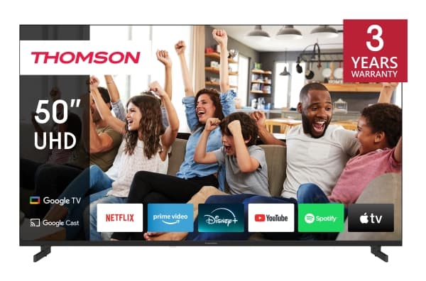 THOMSON 50UG4S14 UHD 4K SMART Google TV TV, sideben