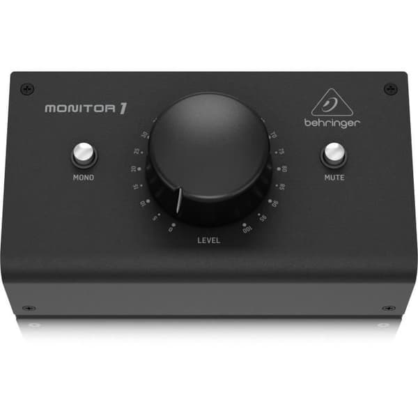 Behringer MONITOR1, Vridbar volymkontroll, Fristående, Svart, Tyskland
