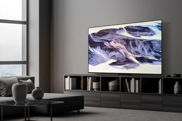 Samsung Series 9 TQ77S93DAE, 195.6 cm (77"), 3840 x 2160 pixels, OLED, Smart TV, Wi-Fi, Silver, Carbon