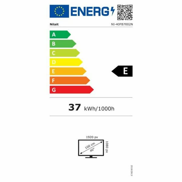 BRUGT Smart TV Nilait NI-40FB7001S (Refurbished A)