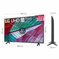 Pikkukuva 8 / 11: KÄYTETTY Smart TV LG 43UR78006LK.AEU 43" 4K Ultra HD HDR LCD (Kunnostetut Tuotteet A)