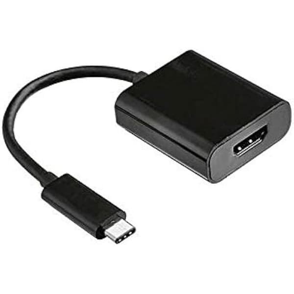 USB-C-adapter - EQUIP - 133459 - Svart Aluminium - Mini DisplayPort M/H - Trådbunden