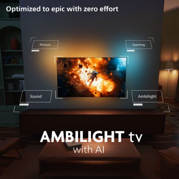 Philips 55" OLED760 – 4K Ambilight TV