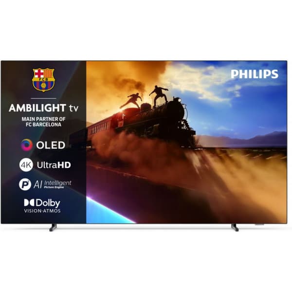 Philips 55" OLED760 – 4K Ambilight TV musta