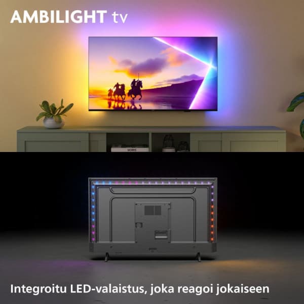 Philips 85" PUS8500 – 4K QLED Ambilight TV