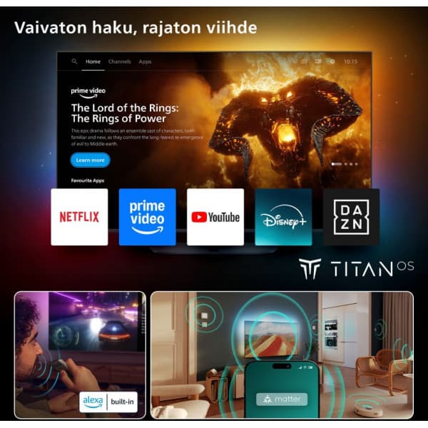Philips The One 55" PUS9000 – 4K QLED Ambilight-TV