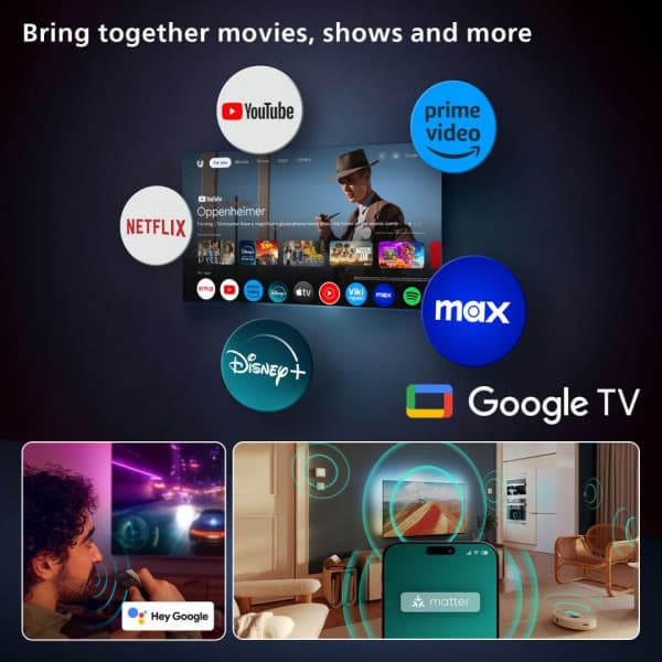 Philips 65" OLED810 – 4K Ambilight Google TV